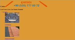 Desktop Screenshot of caticiniz.com